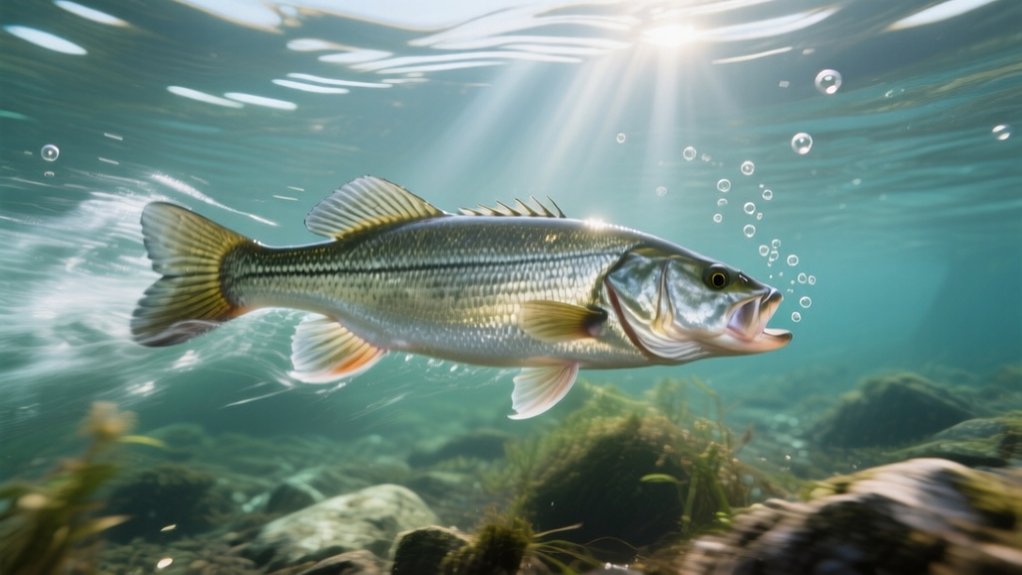 bass swimming speed inquiry