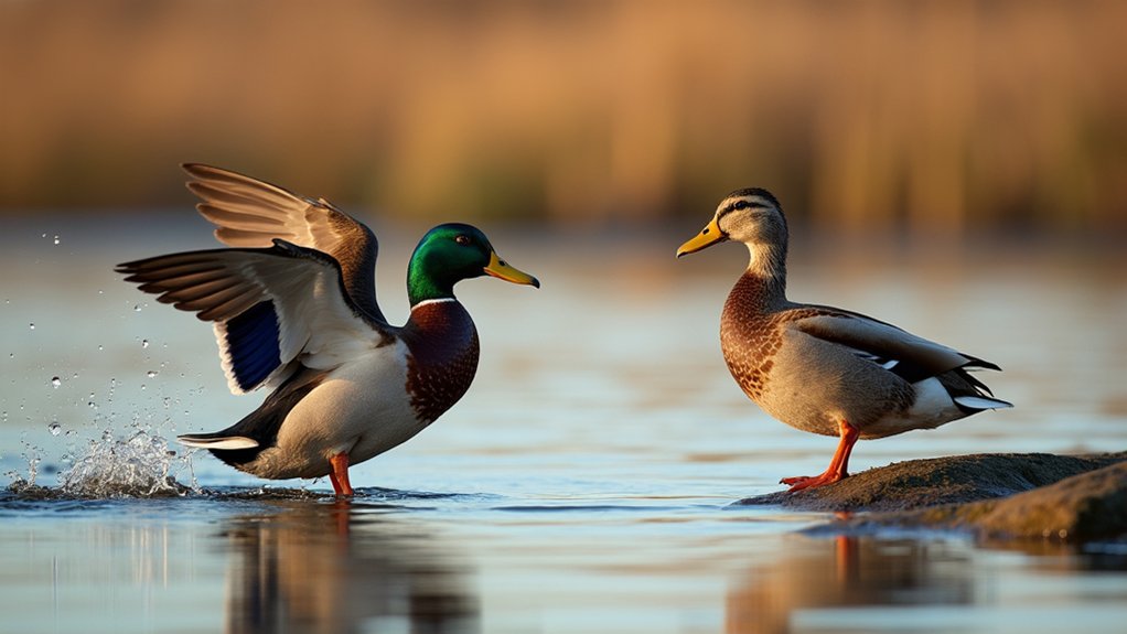 ducks need regular water