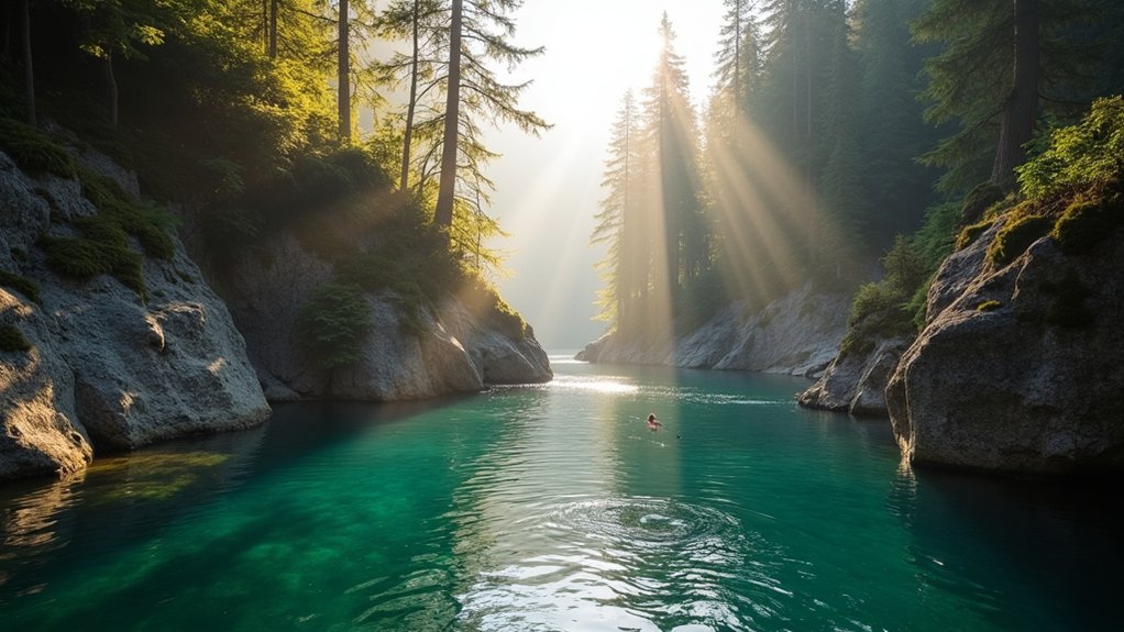 enchanting cold water escape