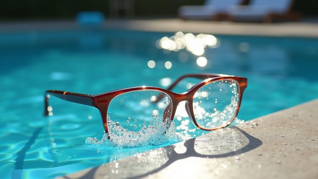 risks of glasses in water