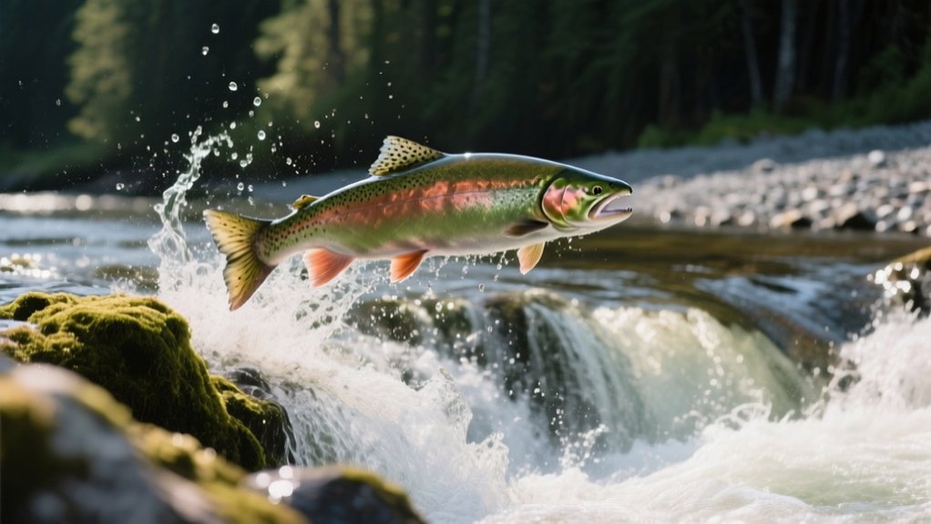 salmons return to spawn