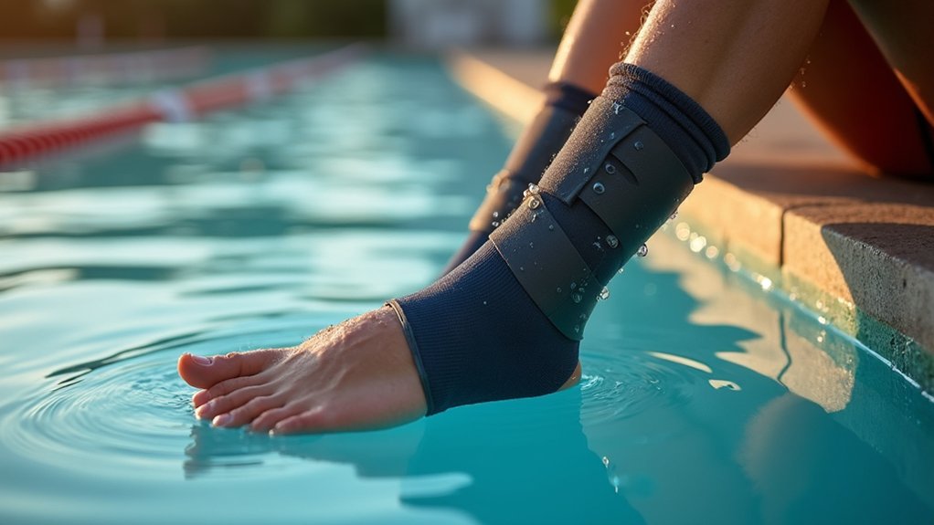 swimming with broken toe precautions