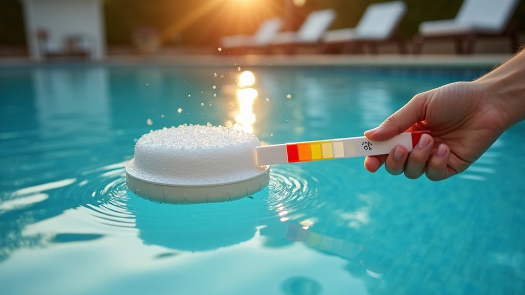 test chlorine levels regularly