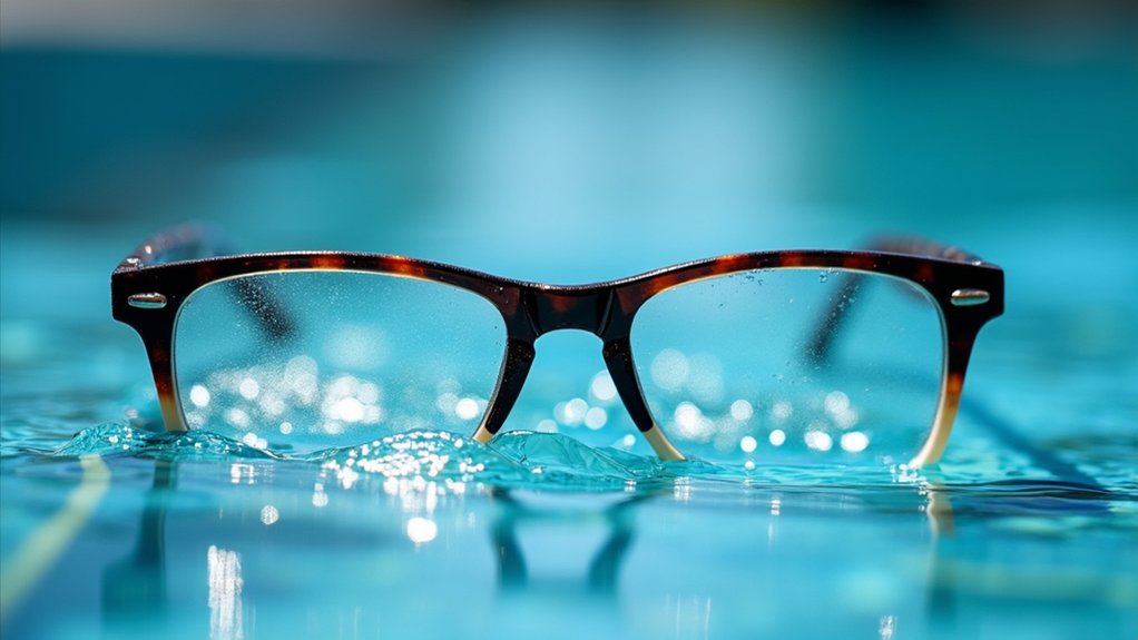 water impacts eyewear durability