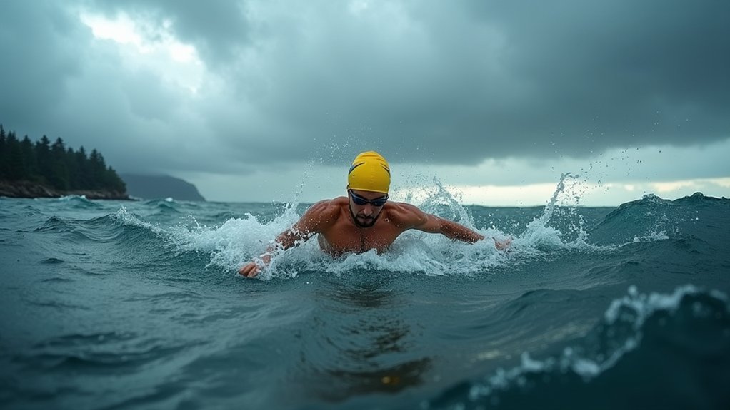 weather and sea conditions