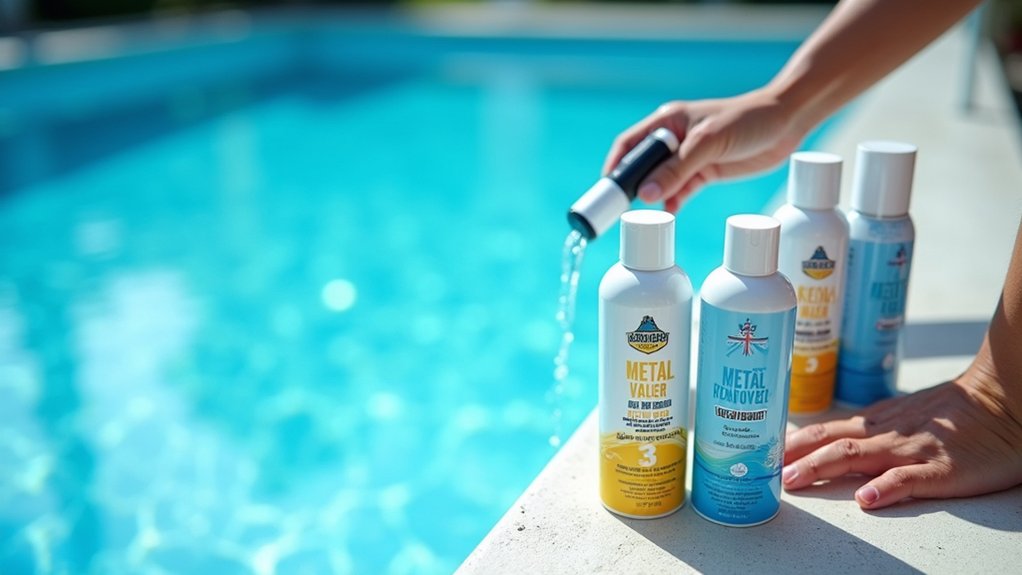 choosing effective pool metal remover