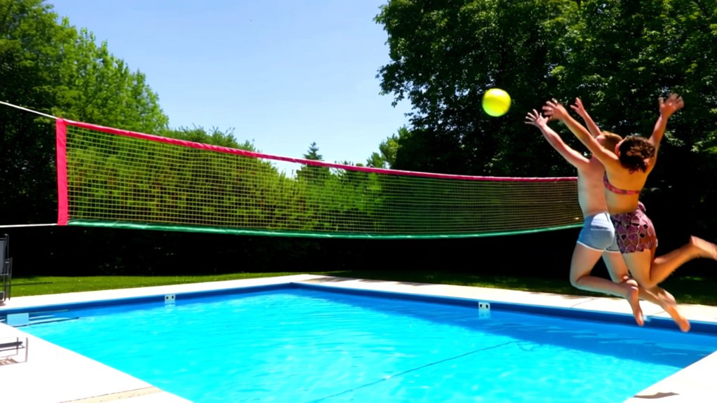 top pool volleyball nets