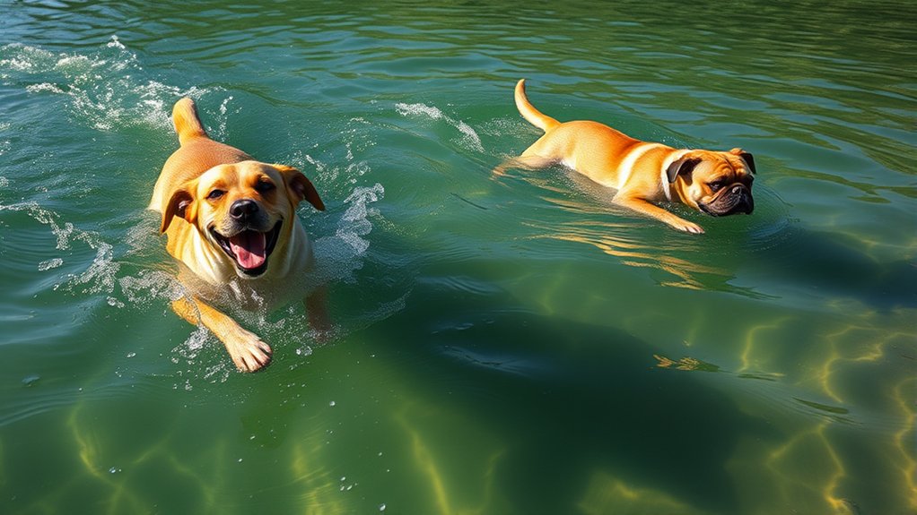 aquatic breeds excel swimming