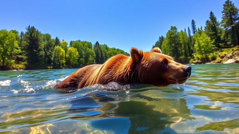 bears possess strong swimming skills
