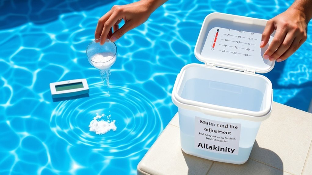 boost swimming pool alkalinity