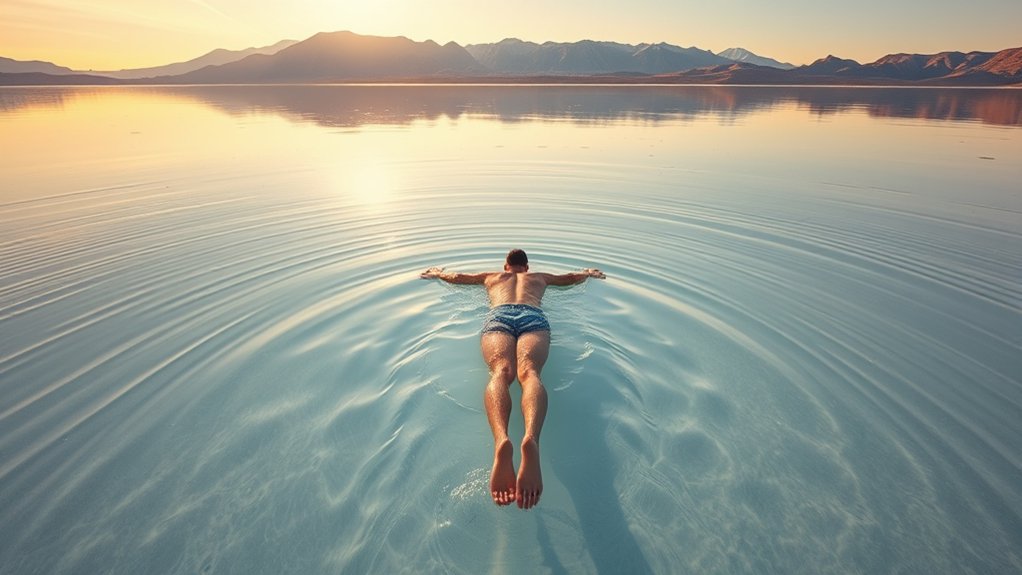 buoyant salty unique swimming experience