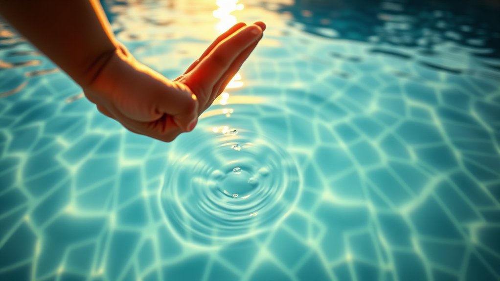 chlorine ensures pool safety