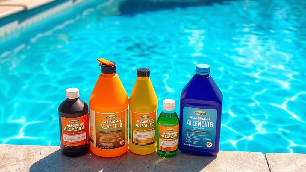 choosing effective pool algaecide