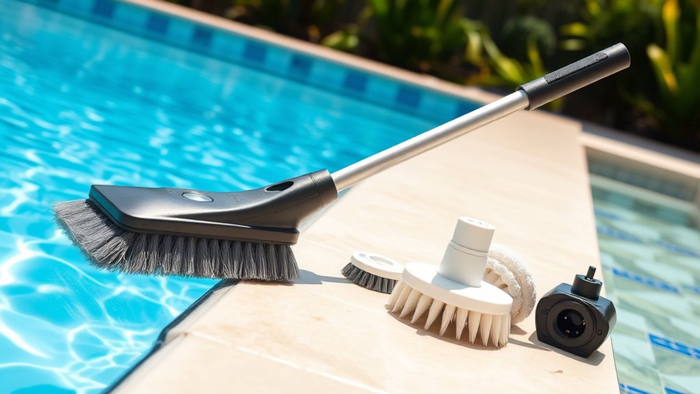 choosing the right pool brush