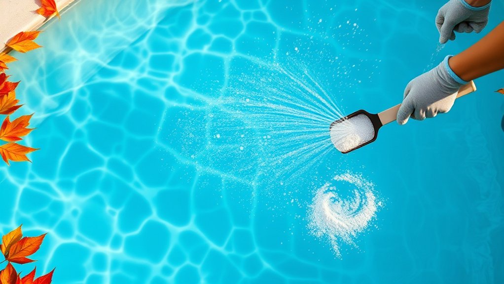 clean shock algaecide stabilize