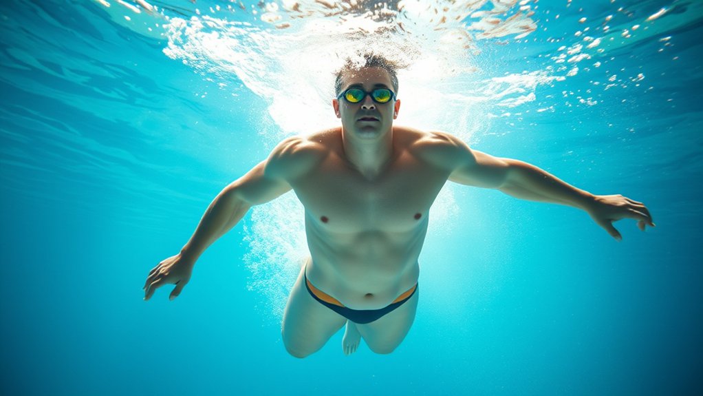 core strength enhances swimming