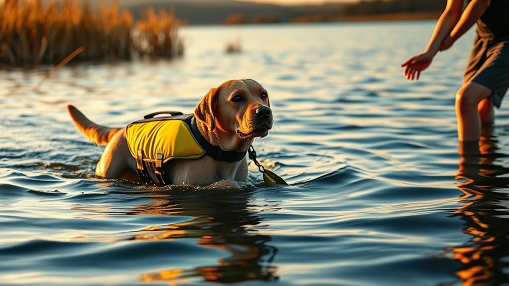 dog safety in water