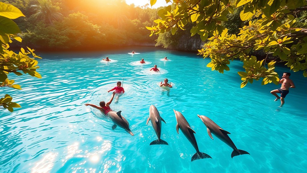 dolphin swim adventure experiences