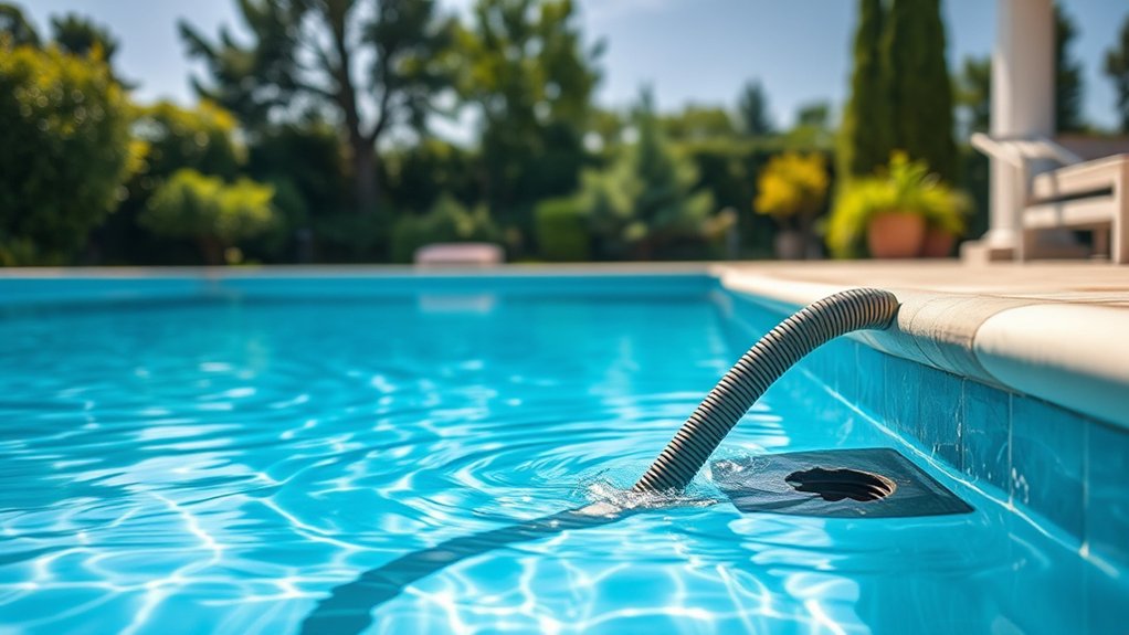 drain pool every few years