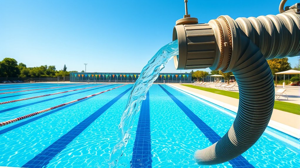 filling olympic pool complexities