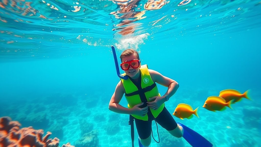 guides ensure safe snorkeling