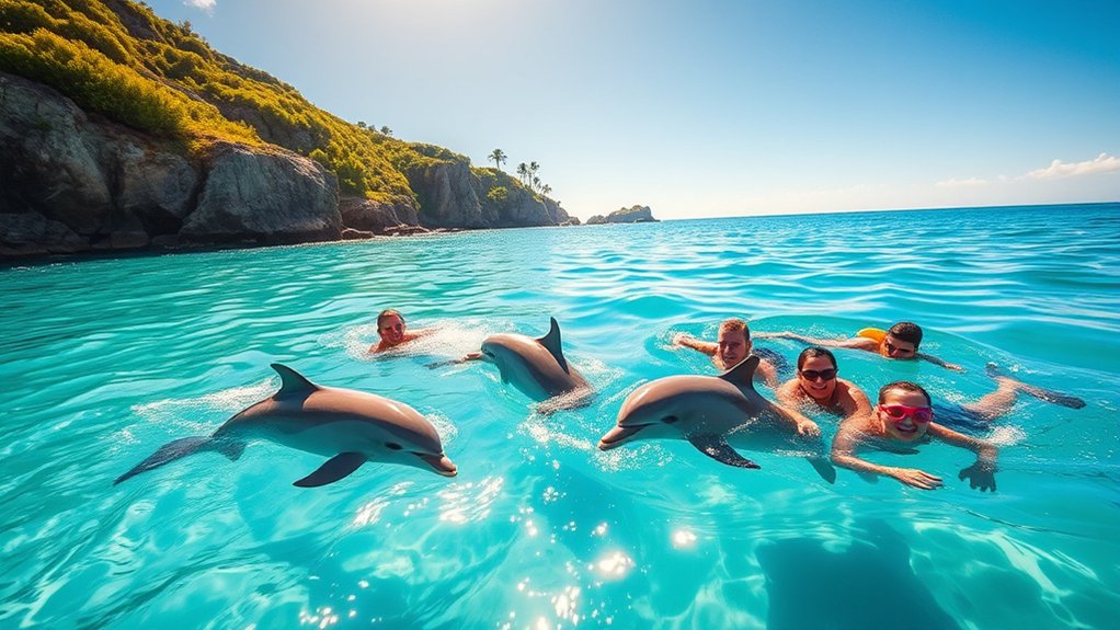 hawaii s dolphin swim experiences