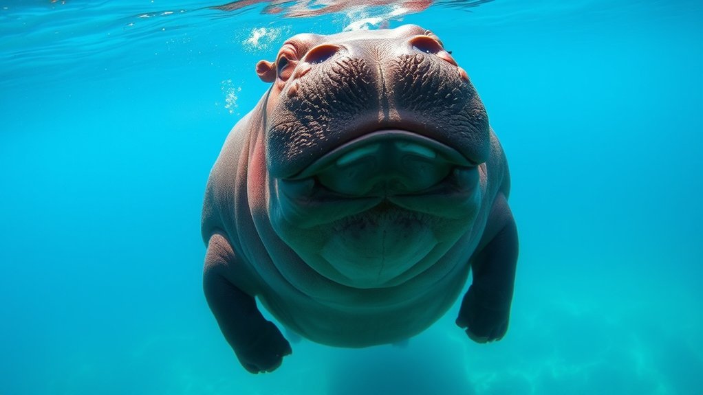 hippo breath control adaptations