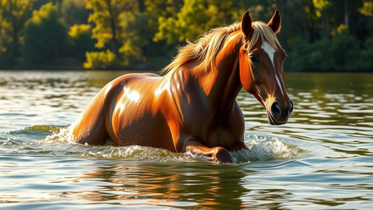 horses are capable swimmers