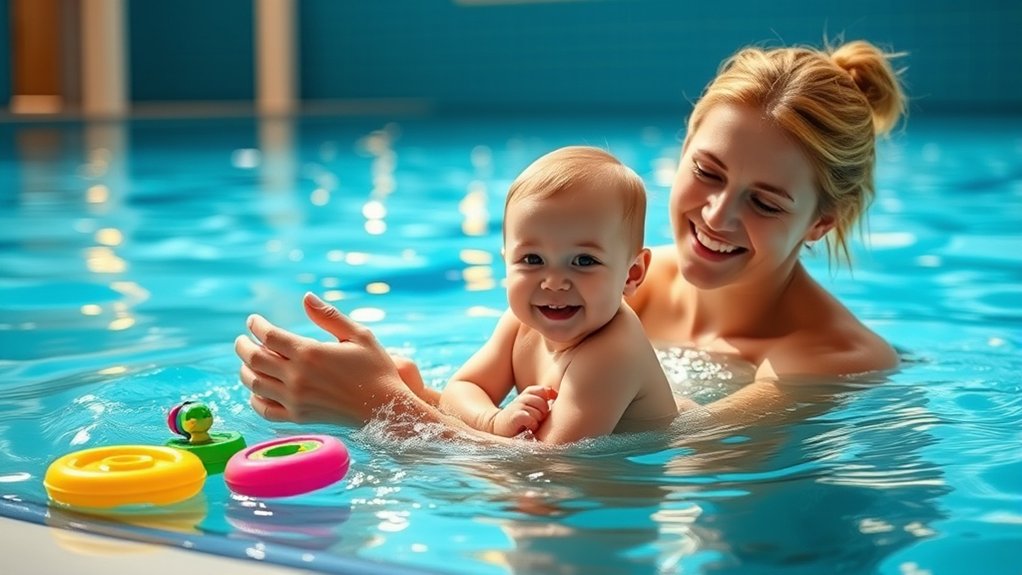 infant swim readiness milestones