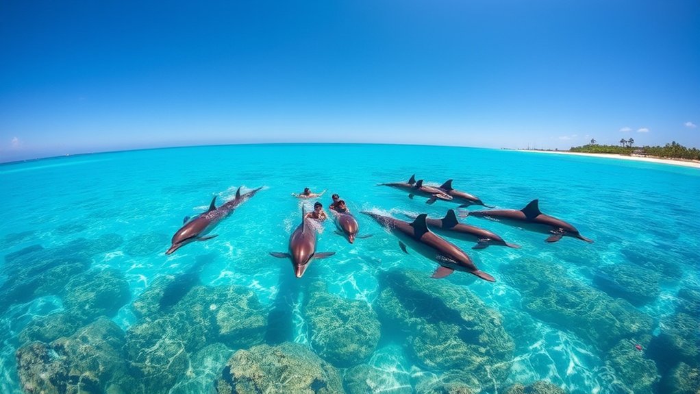 memorable dolphin swim adventure