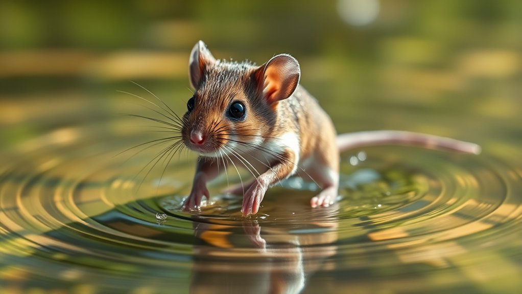 mice are capable swimmers