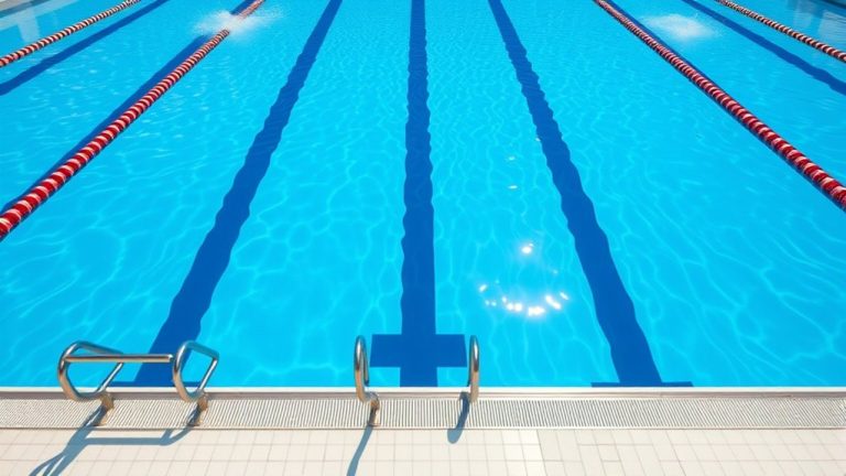official olympic pool depth