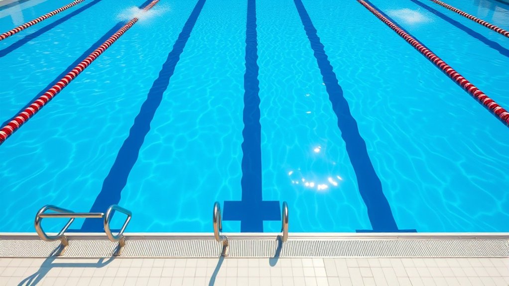 official olympic pool depth