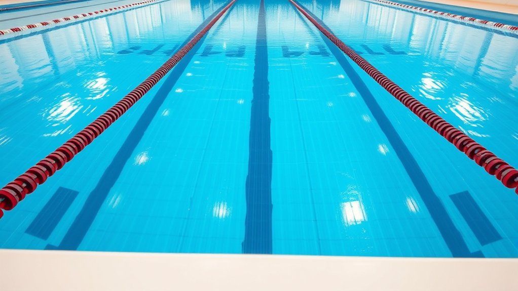 olympic pool depth standards
