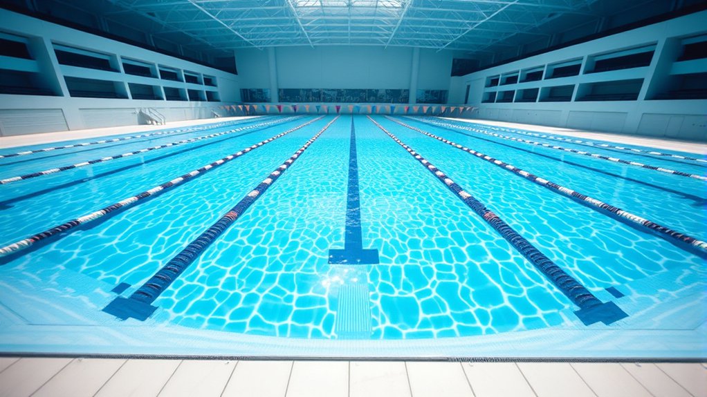 olympic pool water capacity