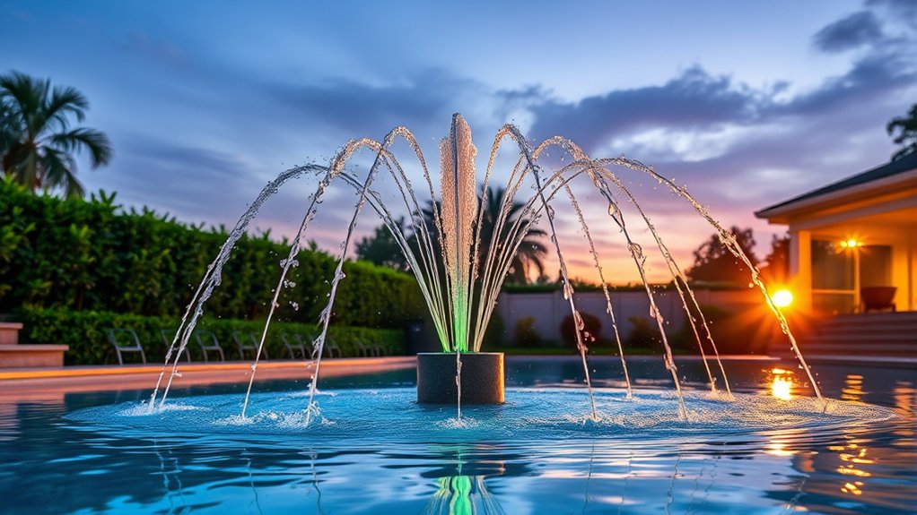 pool fountain selection tips