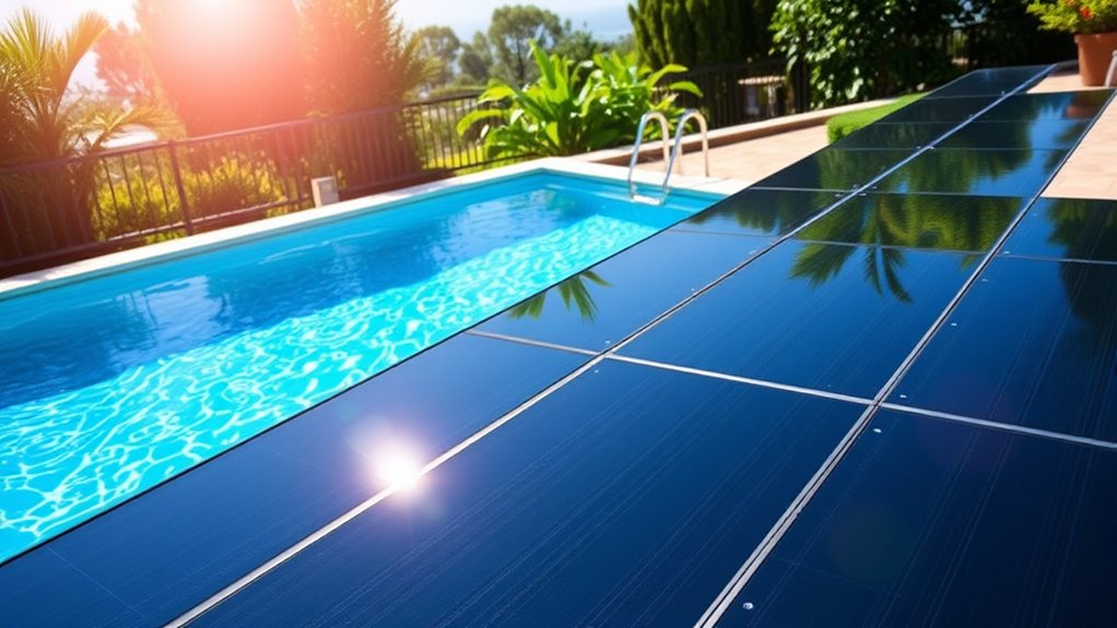 pool heater efficiency and size