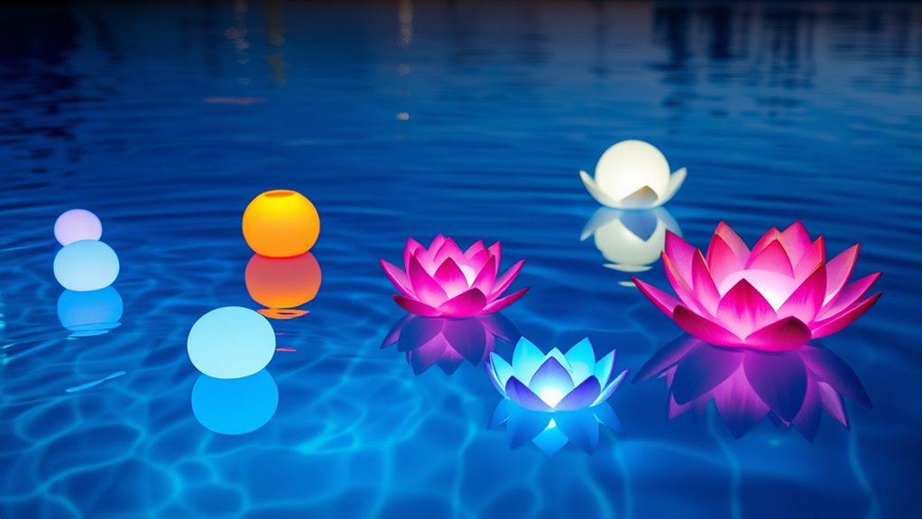 pool lighting feature considerations