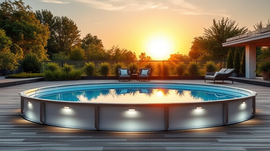 pool shape material accessories