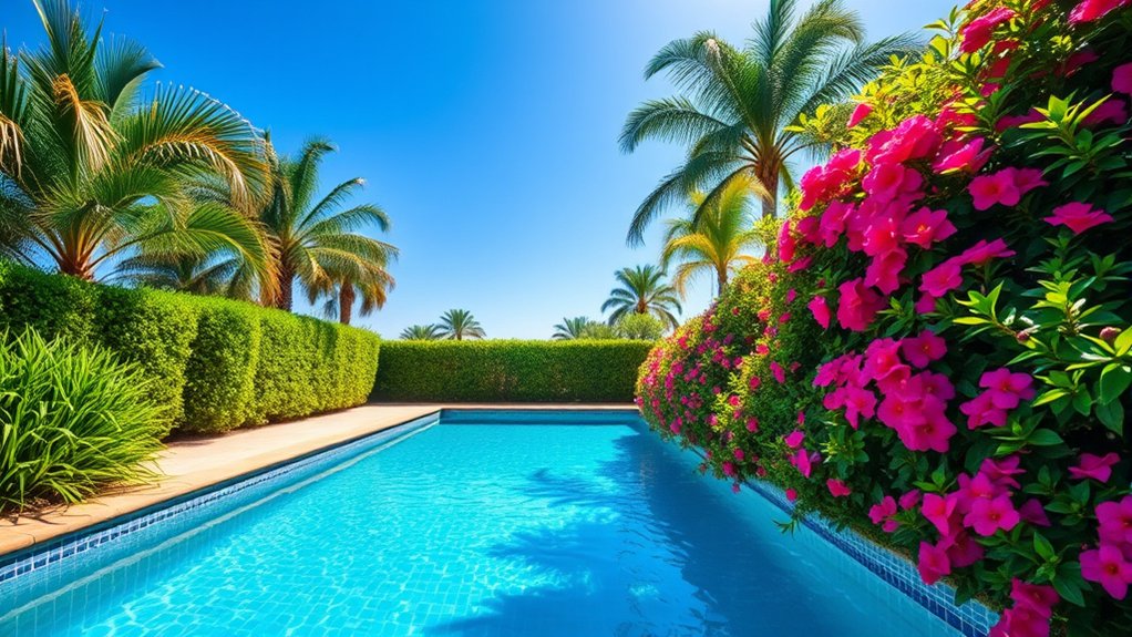 poolside plant selection tips