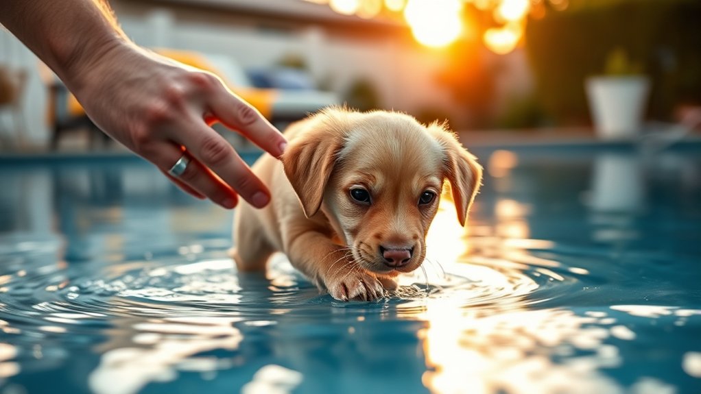 puppy water introduction age