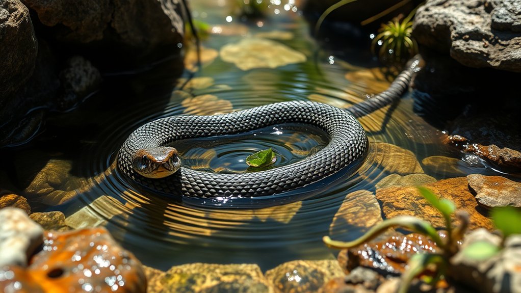 rattlesnakes are capable swimmers