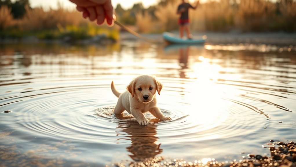 safe puppy swimming locations