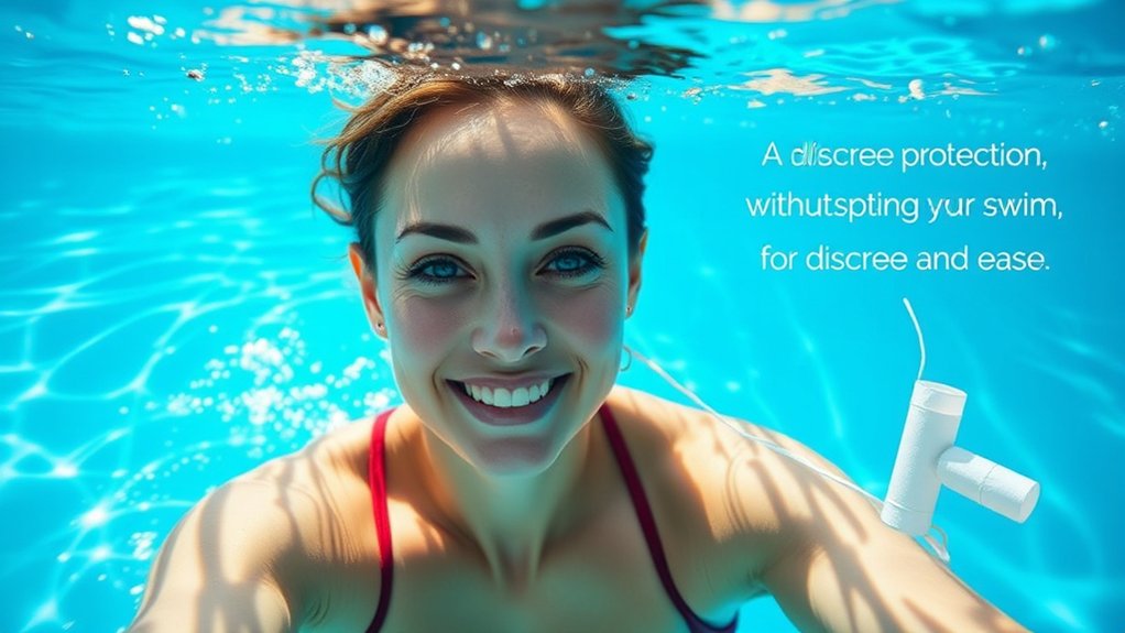 safe swimming with tampons