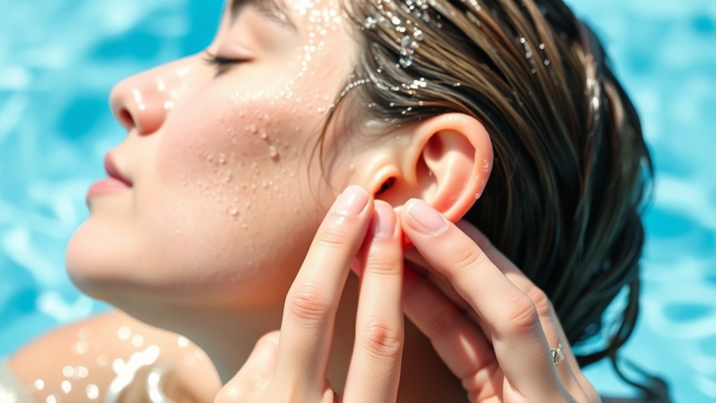 safely remove trapped water