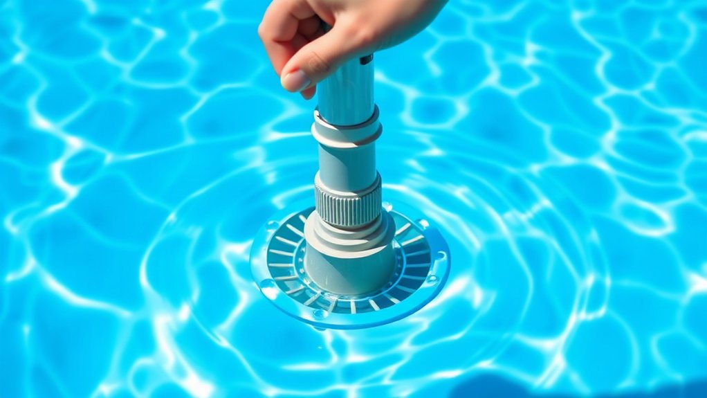 secure vacuum hose connection