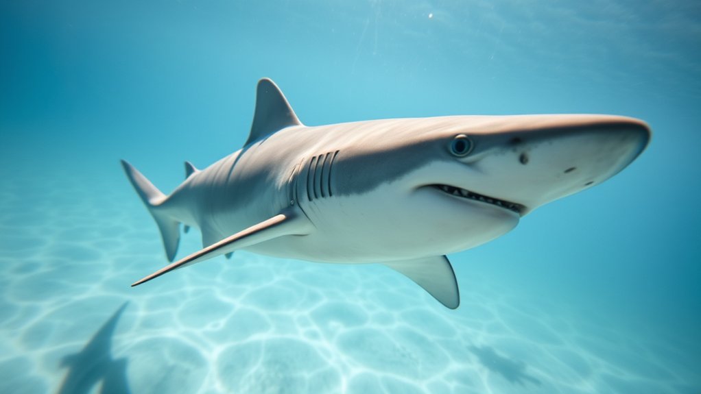 shark breathing influences movement