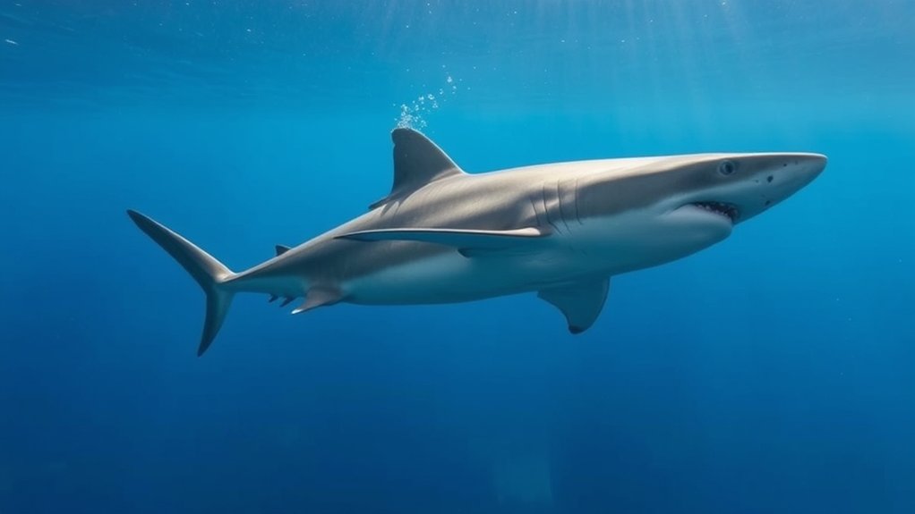 shark swimming speed variations