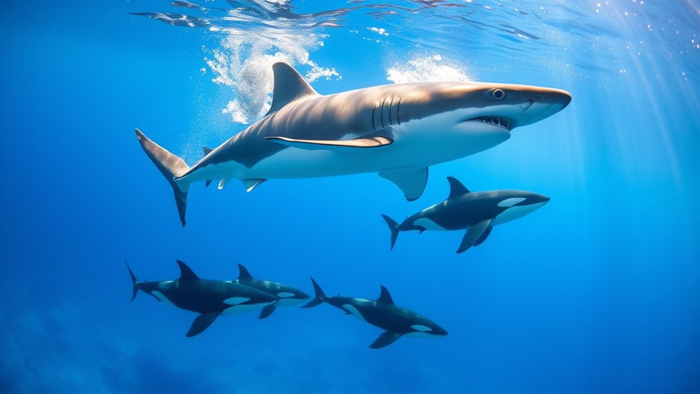 shark versus orca speed