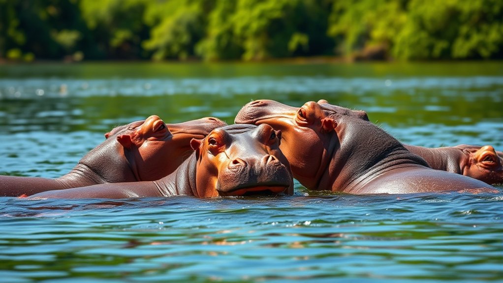 social bonding in water